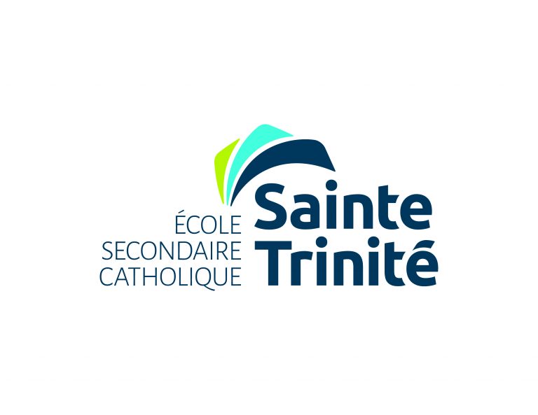 Logo Ecole secondaire catholique Sainte Trinite CMYK 768x593